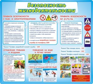 памятка безопасность жизнедеятельности